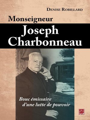 cover image of Monseigneur Joseph Charbonneau